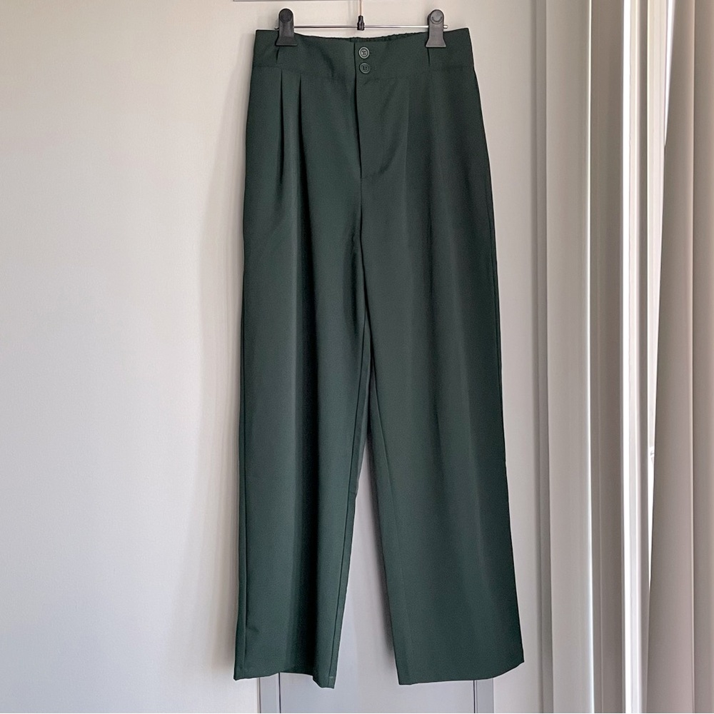 HALARA Deep Green Dress Pants